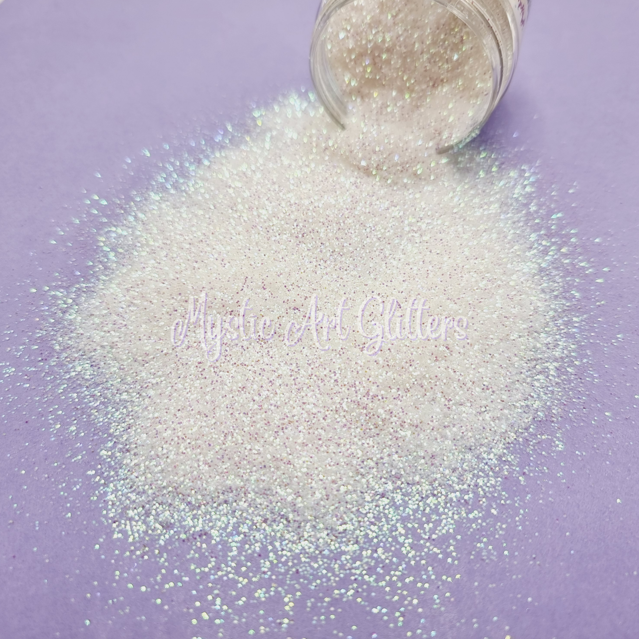 WHITE GLITTER – Mystic Art Glitters