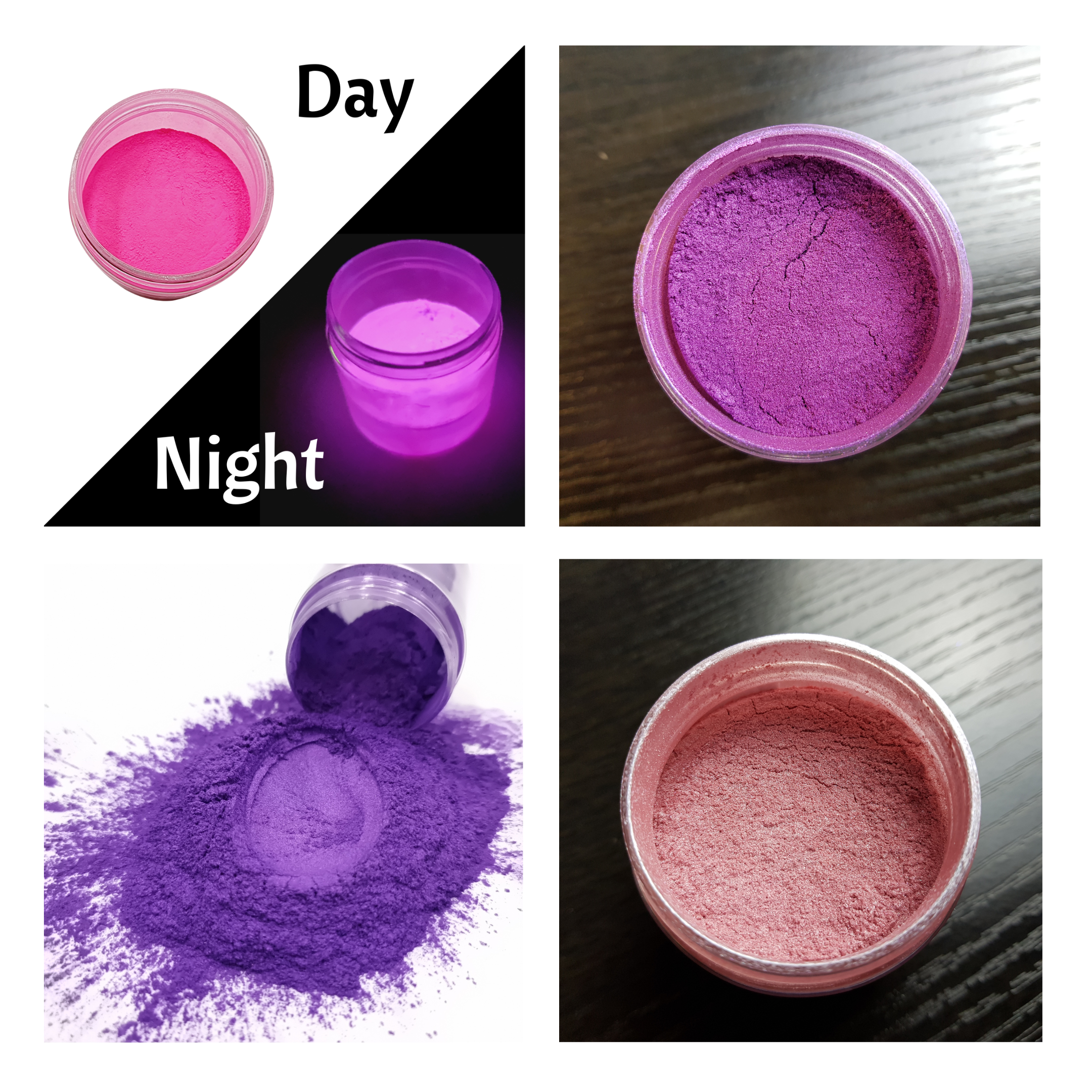 Mica Powder Bundle - Pinks & Purples