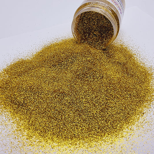 Biodegradable Glitter - Bright Gold Ultra Fine Eco Friendly Glitter