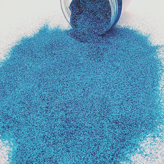 Biodegradable Glitter - Teal Blue Ultra Fine Glitter