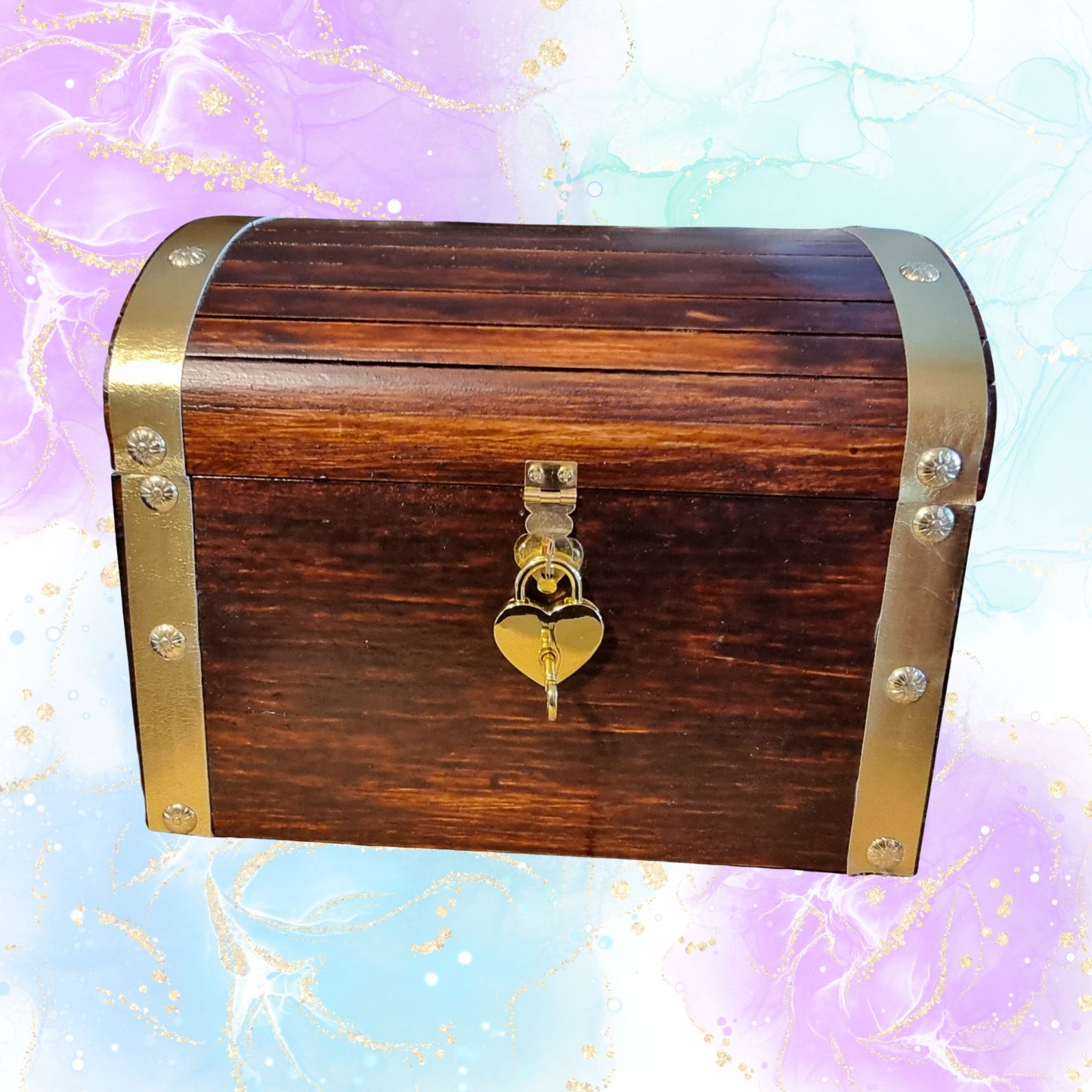 Wooden Memory Keepsake Chest