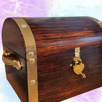 Wooden Memory Keepsake Chest