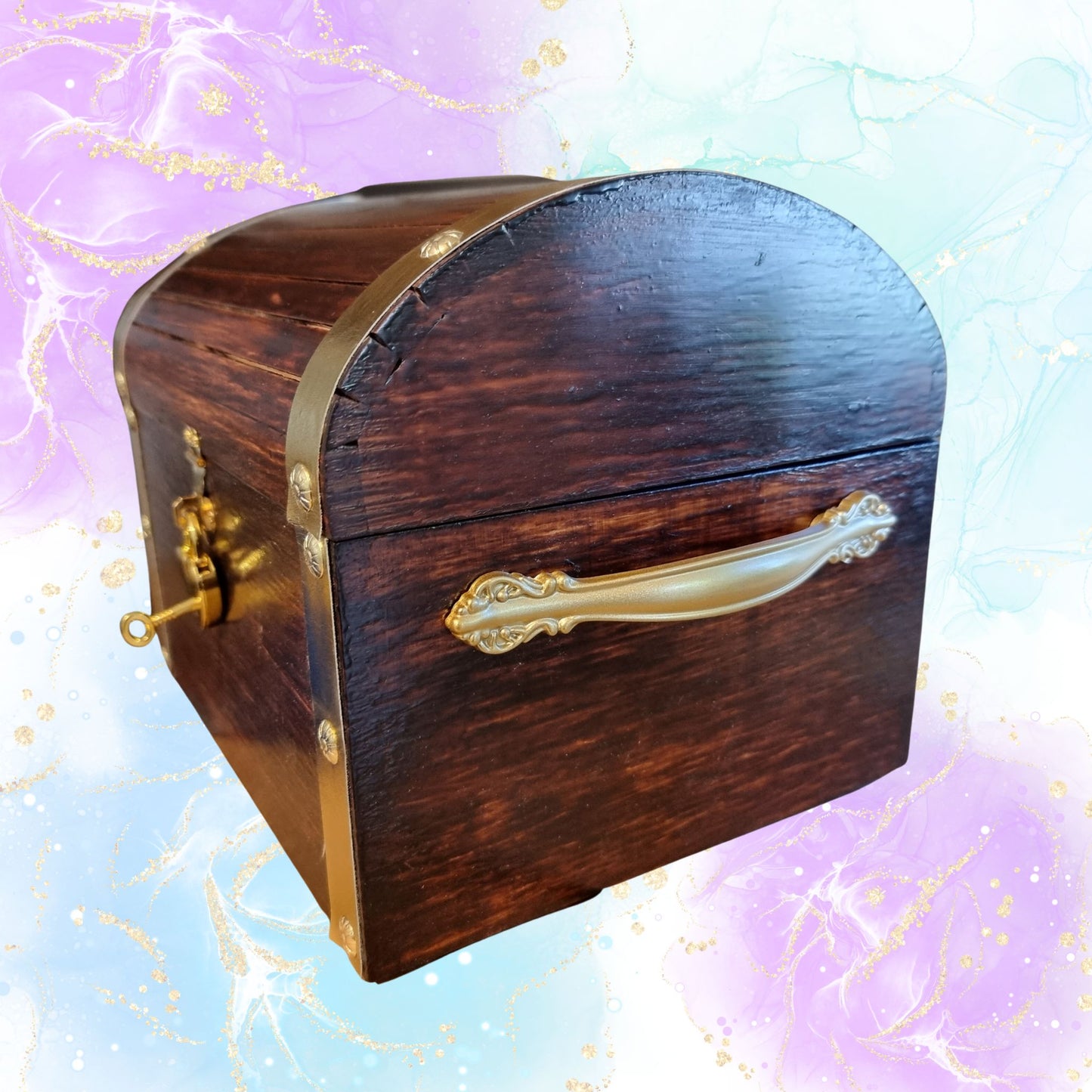 Wooden Memory Keepsake Chest