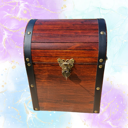 Wooden Memory Keepsake Chest