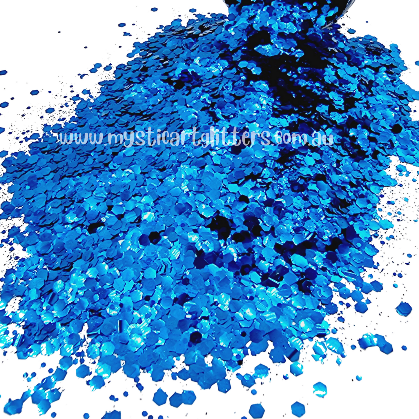 Biodegradable Glitter - Blue - Mystic Art Glitters