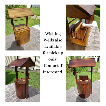 Wedding Wishing Well Chest - Mystic Art Glitters