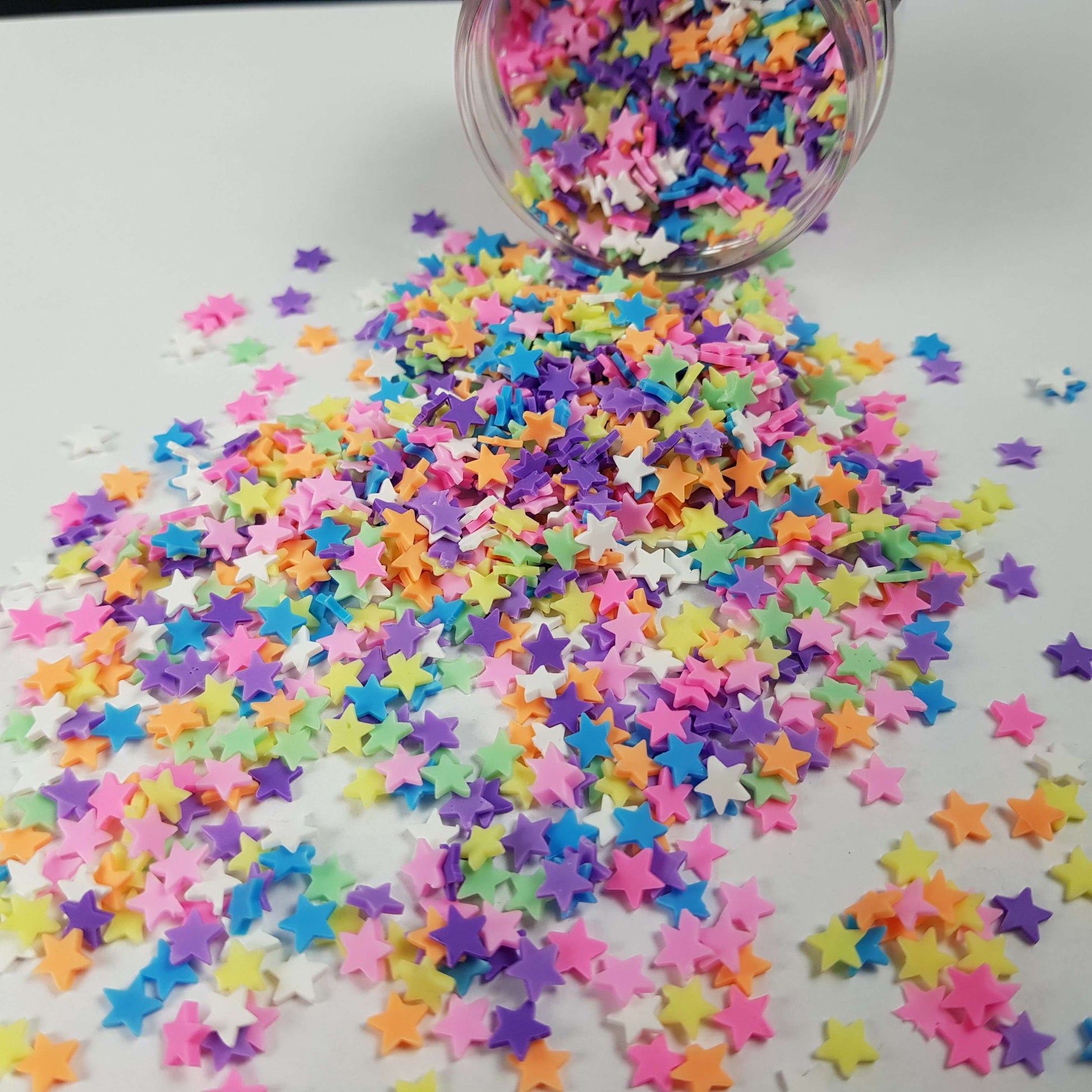 Polymer Clay Stars - Mystic Art Glitters